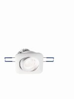 LED Einbauleuchte Aluminium IP40 3000K WeiÃŸ...