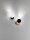 LED Wandleuchte Schwarz 3000K 985 lm dimmbar T:81,5 cm