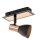 Spot Lampe Kupfer Schwarz GU10 Metall verstellbar