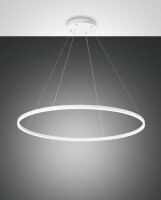 LED Pendelleuchte Wei&szlig; 4000K dimmbar &Oslash;100 cm...