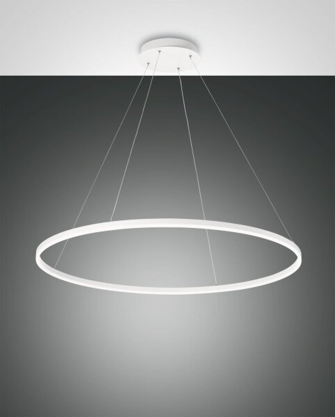 LED Pendelleuchte Weiß 3000K dimmbar Ø100 cm rund