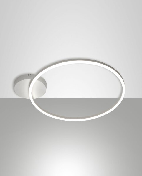 LED Deckenleuchte Weiß 3000K dimmbar L:69 cm dekorativ