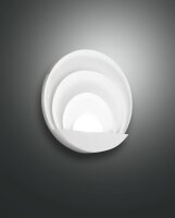LED Wandleuchte Aluminium 3000K Wei&szlig; dimmbar T:6,5 cm