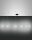 LED Pendelleuchte Glas 3000K Wei&szlig; Schwarz L:700 cm