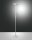 LED Stehleuchte Aluminium 3000K Wei&szlig; flexibel 179,8 cm