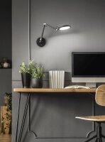 LED Wandspot Schwarz 3000/4000/5000/6000K verstellbar