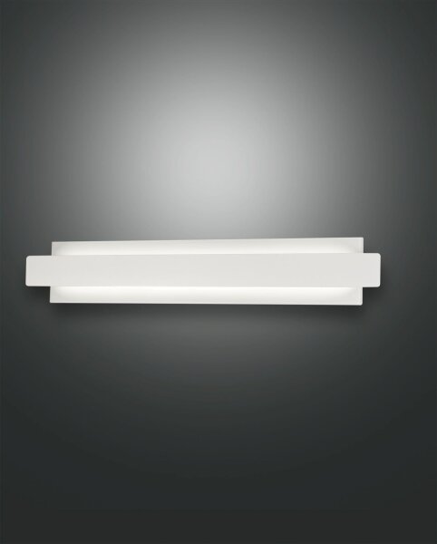 LED Wandleuchte Glas 3000K Weiß dimmbar B:60 cm