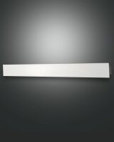 LED Wandleuchte Aluminium 3000K Weiß dimmbar B:93 cm