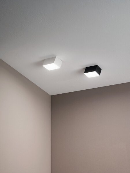 LED Deckenleuchte Weiß 3000K B:9 cm 1040 lm dekorativ