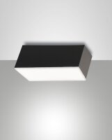 LED Deckenleuchte Anthrazit 3000K H:6 cm dekorativ