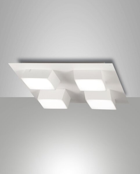 LED Deckenleuchte Weiß 3000K B:35 cm 4160 lm dekorativ