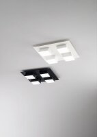 LED Deckenleuchte Wei&szlig; 3000K B:35 cm 4160 lm dekorativ