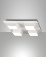 LED Deckenleuchte Weiß 3000K B:35 cm 4160 lm dekorativ