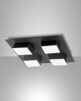 LED Deckenleuchte Anthrazit 3000K L:35 cm dekorativ