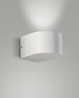 LED Wandleuchte Aluminium IP65 3000K Wei&szlig; B:12 cm
