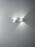 LED Wandleuchte Aluminium IP65 Up Down 3000K Wei&szlig;