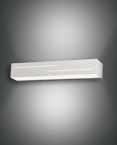 LED Wandleuchte Up Down 3000K Weiß B:31 cm blendarm