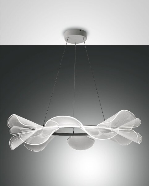 LED Pendelleuchte Weiß 3000K dimmbar L:72 cm 5500 lm