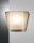 Wandleuchte Bernstein E27 Glas Metall B:28,5 cm