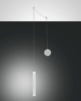 LED H&auml;ngelampe Wei&szlig; Metall 3000K 720 lm L:3,7 cm