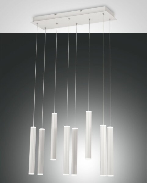 LED Pendelleuchte Weiß Metall 3000K L:60 cm 5760 lm