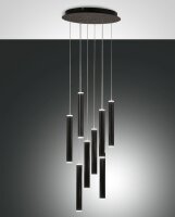 LED Pendelleuchte Schwarz 3000K L:40 cm 5760 lm rund