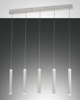 LED Pendelleuchte Metall Wei&szlig; 3000K L:90 cm 3600 lm