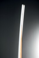 LED Stehleuchte Holz 3000K Weiß 167 cm dekorativ