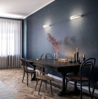 LED Wandleuchte Holz Up Down 3000K Wei&szlig; T:11,5 cm