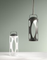 LED Akku Tischleuchte Anthrazit IP54 3000K H:43,4 cm