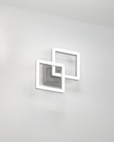 LED Deckenleuchte Aluminium 3000K Anthrazit H:10,5 cm