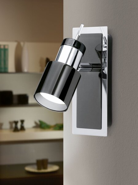 Aufbau Spotstrahler DAVIDA 1 in nickel-nero