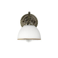 Wandleuchte Jugendstil elegant in Messing LOUIS