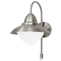 Sensor Wandau&szlig;enleuchte Sidney Wei&szlig;