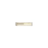 LED Wandlampe Alabaster Glas B:40 cm 3000 K indirekt