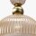 Pendelleuchte Glas Cognac Gold Ø30 cm rund E27 Modern