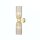 Wandlampe Metall Glas Gold Cognac H:43,5 cm E14 Up Down