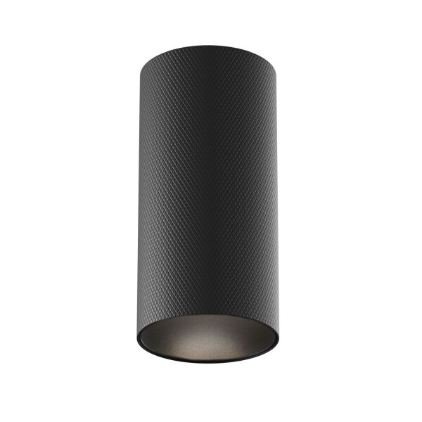 Deckenstrahler Aluminium Schwarz B:5,4 cm GU10 Aufbau