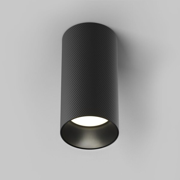 Deckenstrahler Aluminium Schwarz B:5,4 cm GU10 Aufbau