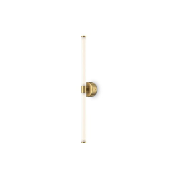 Moderne LED Wandlampe Aluminium Gold H:63 cm 3000 K