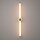 Moderne LED Wandlampe Aluminium Gold H:63 cm 3000 K