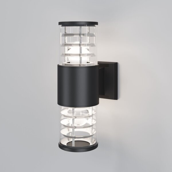 Wandlampe Outdoor Aluminium IP54 H:32 cm E27 Up Down