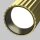 Einbauleuchte flexibel Aluminium in Messing L:6 cm GU10