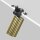 Einbauleuchte flexibel Aluminium in Messing L:6 cm GU10
