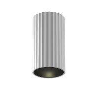 Deckenstrahler Aluminium Weiß Ø5,6 cm rund...