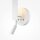 LED Wandlampe Weiß H:51,6 cm 700 lm 3000 K Schalter USB