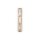 Wandleuchte Glas Gold H:75,2 cm E14 3-flammig Kristall