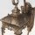 Wandlampe Glas Aluminium in Gold IP44 E27 B:15 cm