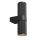 Up Down Wandleuchte Schwarz H:21,7 cm GU10 2-flammig