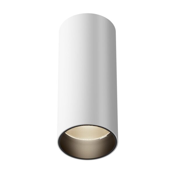 LED Aufbauspot Aluminium Weiß Ø5,2 cm 3000 K 12 W